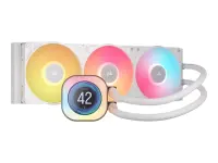 Corsair iCUE LINK TITAN 360 RX LCD Liquid CPU Cooler, White | Corsair