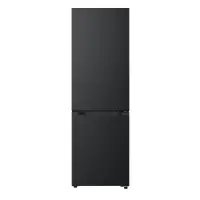 LG Refrigerator | GBBSJ10EEP | Energy efficiency class E | Free standing | Combi | Height 186 cm | No Frost system | Fridge net capacity 220 L | Freezer net capacity 113 L | Display | 35 dB | Essence Matte Black