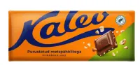 Piimašokolaad KALEV purustatud metspähklitega, 190g