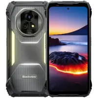 Blackview XPLORE 2 Projector Rugged phone 5G 6.73-inch AMOLED 3200x1440 120Hz+projector 100-inch 100lm 12+256Gb MTK Dimensity 8300 Oca-core 3.35Ghz Cam 50+50+20MP Night vision 20000mAh MIL-STD Android 15 Black