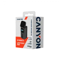 CANYON Qi2 magnetic power bank OnPower 150 15000mAh Aluminium Dark grey