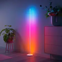 Nanoleaf Floor Lamp Smart Matter WiFi 1700Lm RGBW, White | 22 W | 16M+ colours