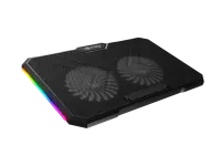 Fury Laptop Cooler Cooling Pad Fury Gunbai G3 Fans, RGB LED Light, 2 USB, 14.1-17.3"