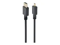 Gembird CC-HDMID-6 HDMI male to micro D-male cable, 1.8 m | Cablexpert