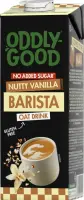 Kaerajook ODDLYGOOD, Barista, ilma lisatud suhkruta, pähklise vanillimaitsega, gluteenivaba, UHT, 1L