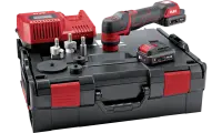 Flex The smart cordless polisher 12 V, rotary and random orbital free-running | PXE 80 12-EC/2.5 SET