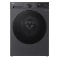 LG Washing machine | F2X50S9TBB | Energy efficiency class A | Front loading | Washing capacity 9 kg | 1200 RPM | Depth 48 cm | Width 60 cm | Display | LED | Steam function | Direct drive | Wi-Fi | Matte Black