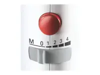 Bosch | Hand Mixer | MFQ3030 | Hand Mixer | 350 W | Number of speeds 4 | Stainless steel/Plastic | Turbo mode | White – pilt 4