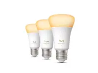 Philips Hue WA 810 A60 3P EU | E27 | 6 W | Warm to cool white light | Bluetooth, Zigbee