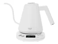 Adler | Kettle | AD 1349w | Electric | 1100 W | 1 L | Stainless Steel | 360° rotational base | White
