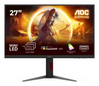 AOC G4 U27G4XM PC lamekuvar 68,6 cm (27") 3840 x 2160 pikslit 4K Ultra HD LED Must, Punane