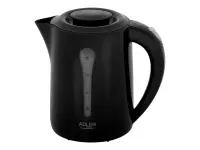 Adler | Kettle | AD 1244 | Electric | 1850 W | 2.5 L | Plastic | 360° rotational base | Black – pilt 3