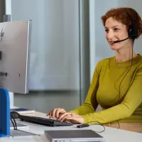 HP Poly Mission 415 Monaural USB Wired Headset – pilt 9