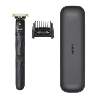Philips | Shaver | OneBlade QP1424/65 | Operating time (max) 30 min | Wet & Dry | NiMH | Charcoal Grey