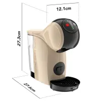 Delonghi | Coffee Maker | EDG226.BG Dolce Gusto Genio S | Pump pressure 15 bar | Capsule | 1600 W | Beige – pilt 6