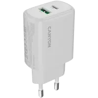 CANYON charger OnCharge 250 25W 1xPD 1xQC EU White