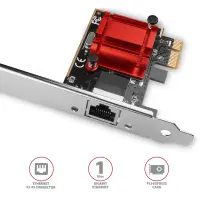 AXAGON PCIe Gigabit Ethernet | PCEE-GIX – pilt 2