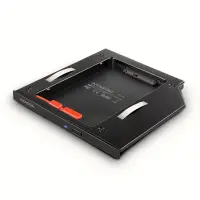 AXAGON Optical disk drive caddy for 2.5“ SSD/HDD. LED, 9.5 mm, Aluminum | RSS-CD09