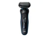 Braun Electric Shaver | Series 5 52-B1000s | Operating time (max) 50 min | Wet & Dry | Lithium Ion | Black/Blue
