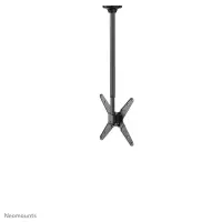 Neomounts Ceiling mount | FPMA-C340BLACK Monitor/TV mount ceiling screen | Adjustable Height, Rotate, Tilt, Swivel | 32-75 " | Maximum weight (capacity) 50 kg | Black – pilt 10