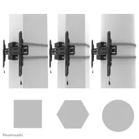 Neomounts Pillar Mount | WL30S-910BL16 | Level adjustment | 40-75 " | Maximum weight (capacity) 50 kg | Black – pilt 3