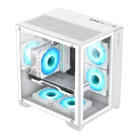 Gamemax Case | INFINITY MINI WH | M-ATX