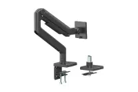 Digitus Desk Mount | Height, tilt, rotation, depth, pivot | Single Monitor Mount | 49 " | Maximum weight (capacity) 20 kg | Black – pilt 3