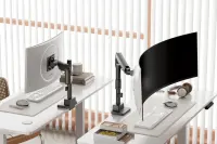 Digitus Desk Mount | Height, tilt, rotation, depth, pivot | Single Monitor Mount | 57 " | Maximum weight (capacity) 27 kg | Black – pilt 2