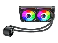 Gamemax CPU Liquid Cooler | ICEBURG 240 DIGITAL BK | Black