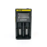 BATTERY CHARGER 2-SLOT/D2 NITECORE