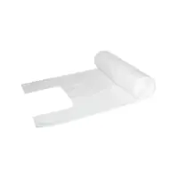 Prügikotid 30 L, 14 mic, 100 tk, rullis, sangadega, valge