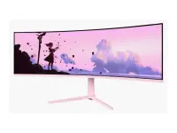 Arozzi | Nova | 49 " | VA | 32:9 | 165 Hz | 4 ms | 5120 x 1440 pixels | 350 cd/m² | HDMI ports quantity 2 | Pink – pilt 5