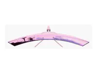 Arozzi | Nova | 49 " | VA | 32:9 | 165 Hz | 4 ms | 5120 x 1440 pixels | 350 cd/m² | HDMI ports quantity 2 | Pink – pilt 7