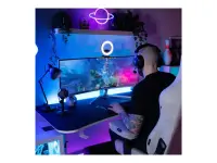 Arozzi | Nova | 49 " | VA | 32:9 | 165 Hz | 4 ms | 5120 x 1440 pixels | 350 cd/m² | HDMI ports quantity 2 | White – pilt 4