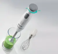 Gorenje Hand blender | HBC802QW | Hand Blender | 800 W | Jar material Plastic | Jar capacity 0.5 L | White