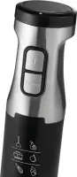 Gorenje Hand blender | HBX1000E | Hand Blender | 1000 W | Jar material Plastic | Jar capacity 0.5 L | Black