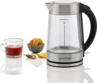 Gorenje Kettle | K17GDWII | 2200 W | Electric | 1.7 L | 360° rotational base | Stainless steel/Glass | Stainless steel/Transparent – pilt 5