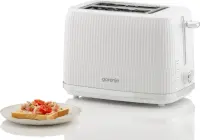 Gorenje Toaster | T850DPW | Number of slots 2 | Housing material Plastic | White