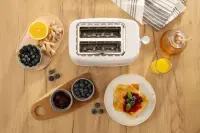 Gorenje Toaster | T850DPW | Number of slots 2 | Housing material Plastic | White – pilt 8