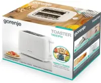Gorenje Toaster | T850DPW | Number of slots 2 | Housing material Plastic | White – pilt 11