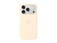 Apple iPhone 17 Pro Silicone Case with MagSafe – Vanilla | Apple