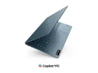 Lenovo Yoga Slim 7 14AKP10 AMD | Tidal Teal | 14 " | OLED | WUXGA | 1920 x 1200 pixels | Glossy | AMD Ryzen AI 5 | 340 | 16 GB | Soldered LPDDR5 | Solid-state drive capacity 512 GB | AMD Radeon 840M Graphics | Windows 11 Home | 802.11be | Bluetooth version 5.4 | Keyboard language Nordic | Keyboard backlit | Warranty 24 month(s) | Battery warranty 12 month(s)