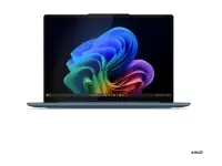 Lenovo Yoga Slim 7 14AKP10 AMD | Tidal Teal | 14 " | OLED | WUXGA | 1920 x 1200 pixels | Glossy | AMD Ryzen AI 5 | 340 | 16 GB | Soldered LPDDR5 | Solid-state drive capacity 512 GB | AMD Radeon 840M Graphics | Windows 11 Home | 802.11be | Bluetooth version 5.4 | Keyboard language Nordic | Keyboard backlit | Warranty 24 month(s) | Battery warranty 12 month(s)