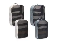 Thule | Packing Cube, 2x Large, 2x Medium | Packing Cube | Pond Gray/White