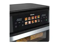 Tristar Dualzone Flex Airfryer | FR-9078 | Power 2800 W | Capacity 10 L | Hot air technology | Black