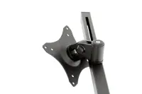EDBAK Desk Mount | SV11 desk mount for three monitors | Height adjustment, tilt | 19-27 " | Black – pilt 8