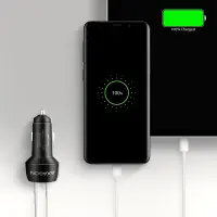 AXAGON Car charger 48W, USB-A + USB-C, PD3.0/PPS/QC4+/SFC | PWC-PQ48 – pilt 3