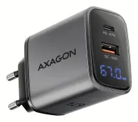 MOBILE CHARGER WALL USB 67W/GAN 2PORT ACU-PQ67D AXAGON