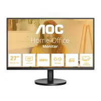 AOC B3 U27B3A PC lamekuvar 68,6 cm (27") 3840 x 2160 pikslit 4K Ultra HD LCD Must