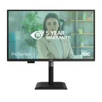 AOC Q27P4U PC lamekuvar 68,6 cm (27") 2560 x 1440 pikslit Wide Quad HD Must